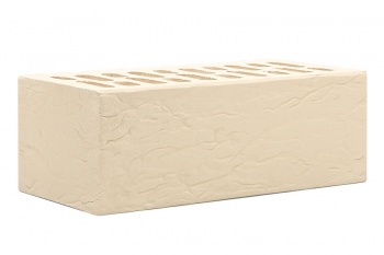 Утолщенный кирпич "Миндаль" рифление "Рустик"